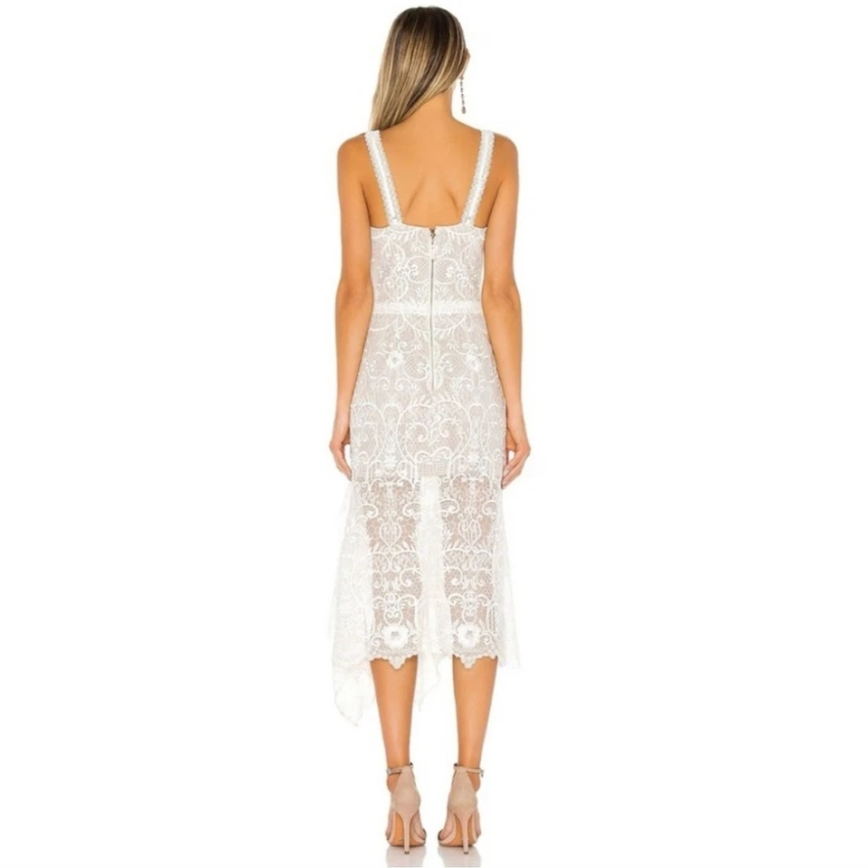 Bronx and Banco Tiffany Blanc Dress White Lace XL New with Tag - Image 2 of 4