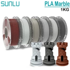 SUNLU 600mm/s High Speed Marble PLA 3D Printer Filament 1.75mm PLA Marble 1KG