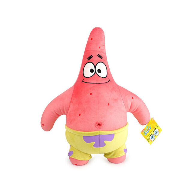 Spongebob Plush Toy Teddy Kids Cartoon Gift Soft Stuffed Doll Patrick Star Toys RY11007