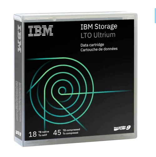 IBM LTO9 Tape Cartridge #O2XW568 Ultrium 45TB - NEW