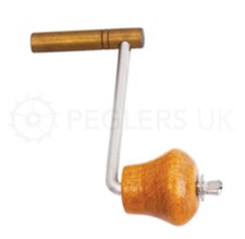 Brass/Steel Crank Winding Key For Antique Vienna Wall Clock Size 1.75 to 6.75mm