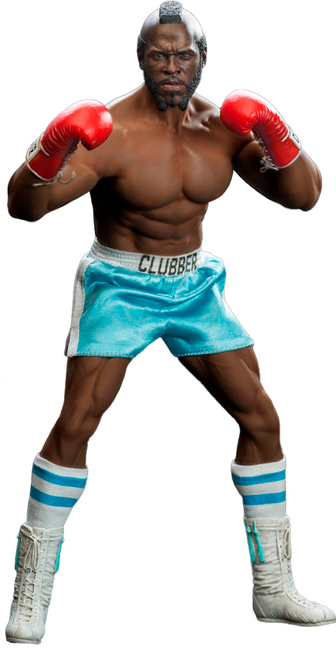 Rocky III Mr.T Lawrence Tureau Clubber Lang 1/6 action figure Star Ace