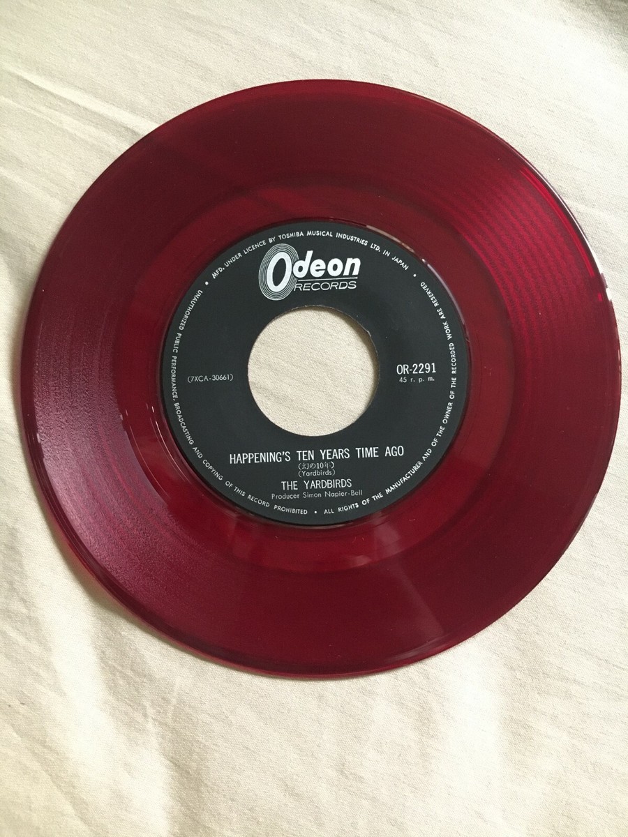 Rare ERIC CLAPTON THE YARDBIRDS Happening's Ten Years Time Ago
