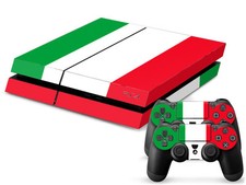Sony PS4 PLAYSTATION 4 Skin Design Sticker Screen Protector Set - Italy Motif