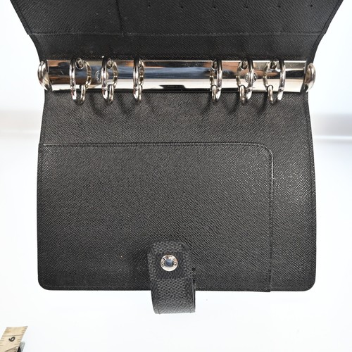 LOUIS VUITTON Damier Graphite Agenda MM Day Planner Cover R20242 LV J3146A705 - Picture 15 of 23