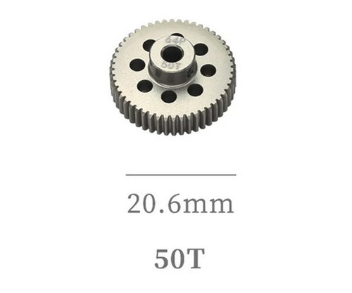 HARD COATED ALU 64P PITCH 21T - 54T PINION GEAR FOR 1/8 1/10 CAR BUGGY MONSTER - Picture 54 of 58