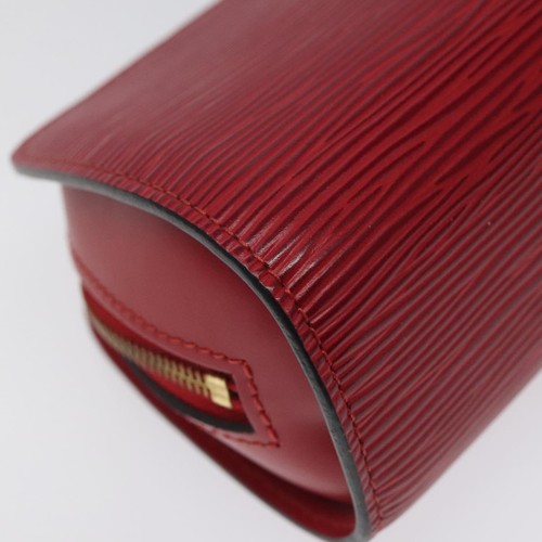 LOUIS VUITTON Epi Dauphine PM Pouch Castilian Red M48447 LV Auth 116672 - Picture 16 of 18