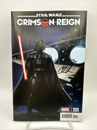 SW Crimson Reign #1 Signed Charles Soule w/COA Marvel HIGH GRADE COMBINE S&H