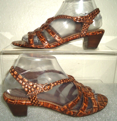 Antia Women's Leather Brown Sandals Size-7.5M/37.5 #G | eBay