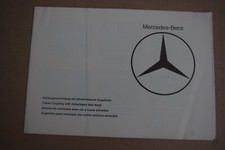 Mercedes Bedienungsanleitung abnehmbare AHK W126