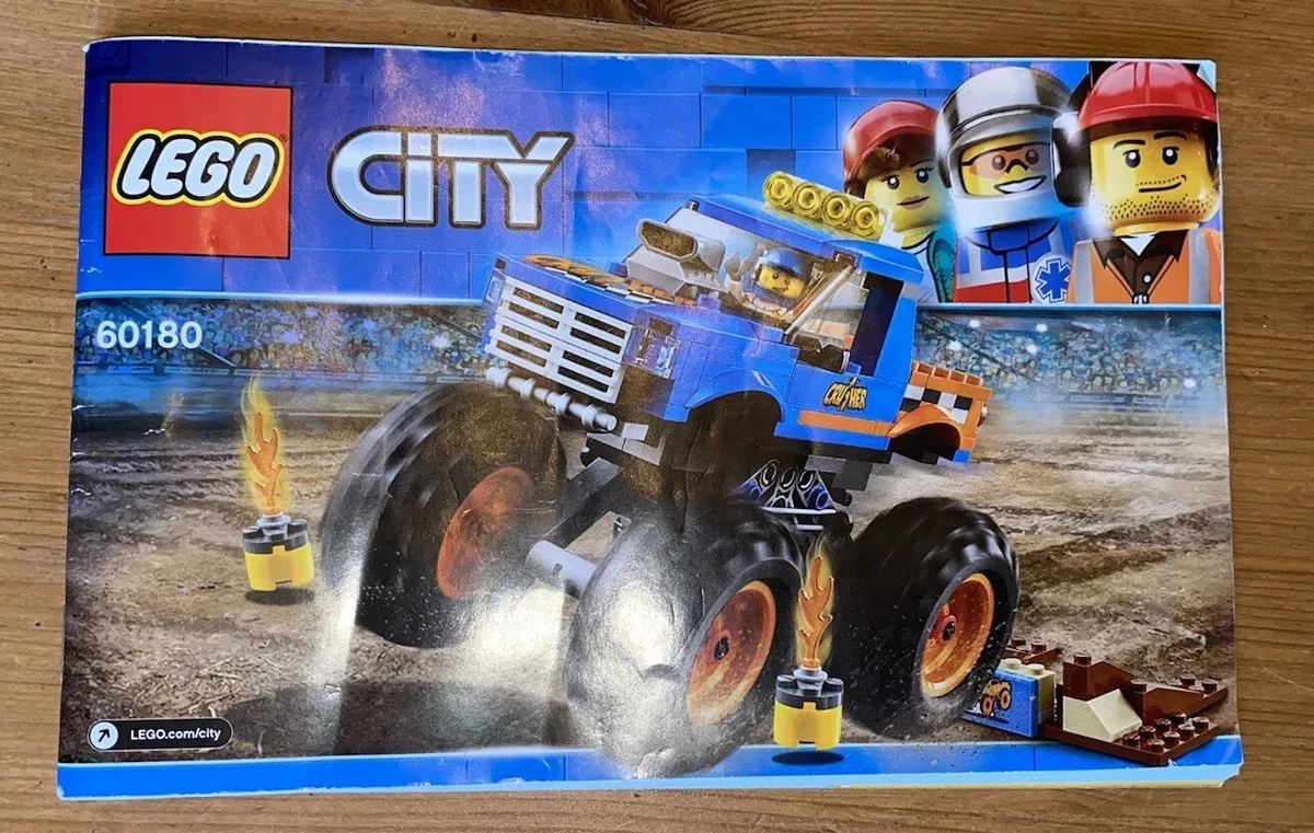 Crusher lego cheap monster truck manual