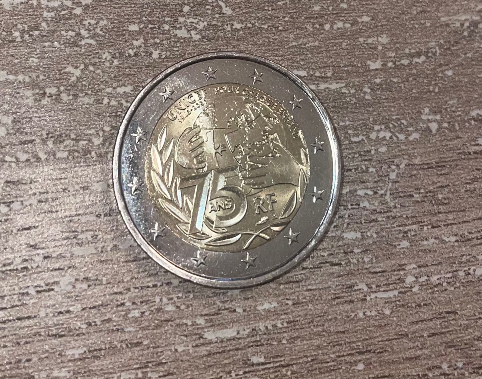 Valeur D Une Pièce De 2 Euros 75 Ans Unicef piece 2 euros 75 ans unicef | eBay