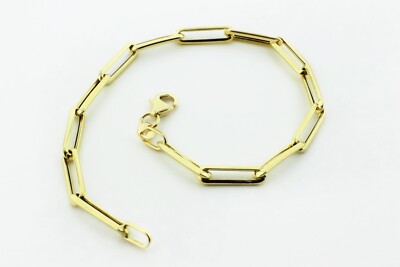 18kt Gold Kettenarmband. 750/1000 Zwangsmodell cm.19 Gewicht Gr.2,30