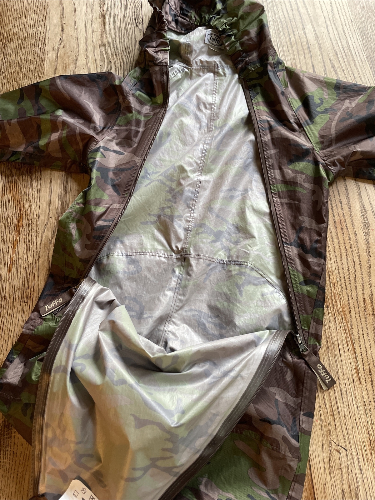 TUFFO Muddy Buddy Kids Toddler Rain Mud Suit Camoflauge Waterproof Coveralls 3T