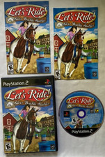 Let's Ride! Silver Buckle Stables (Sony PlayStation 2, 2006) Complete w/ Manual