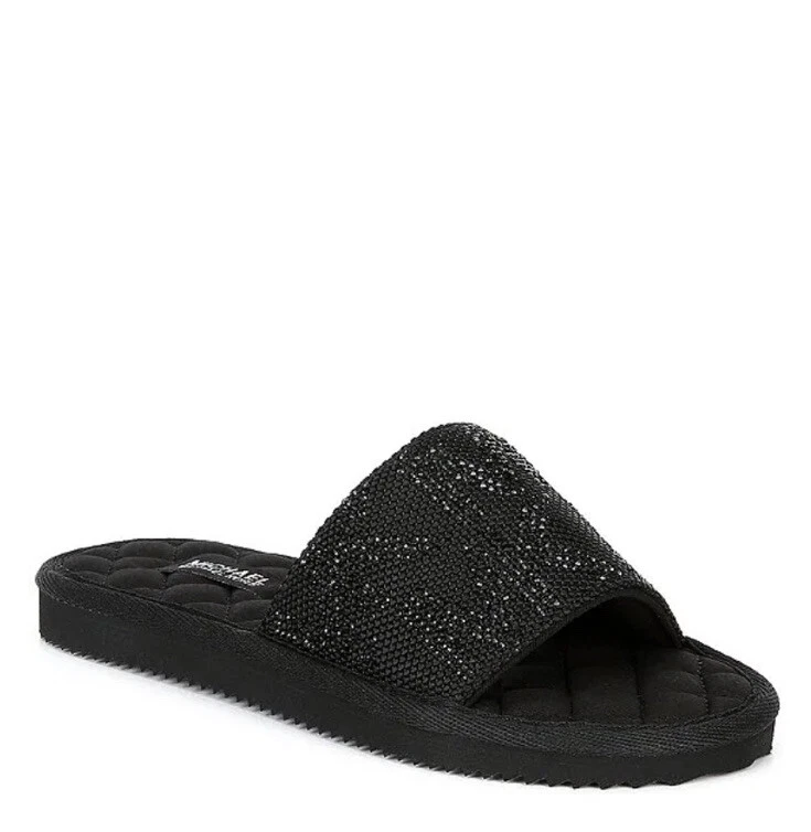 Michael Kors Janis Slide Sandals Size 10 eBay