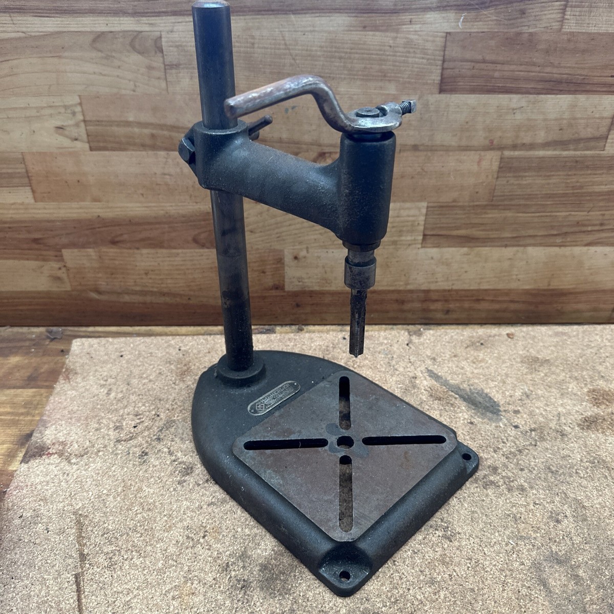 Vintage H.D. Herder USA Bench Hand Tapper Press Tool - Kalamazoo