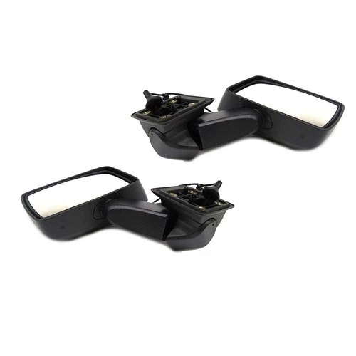 2006-2007 Hummer H3 Outside Right & Left Front Door Mirror Black OEM NEW