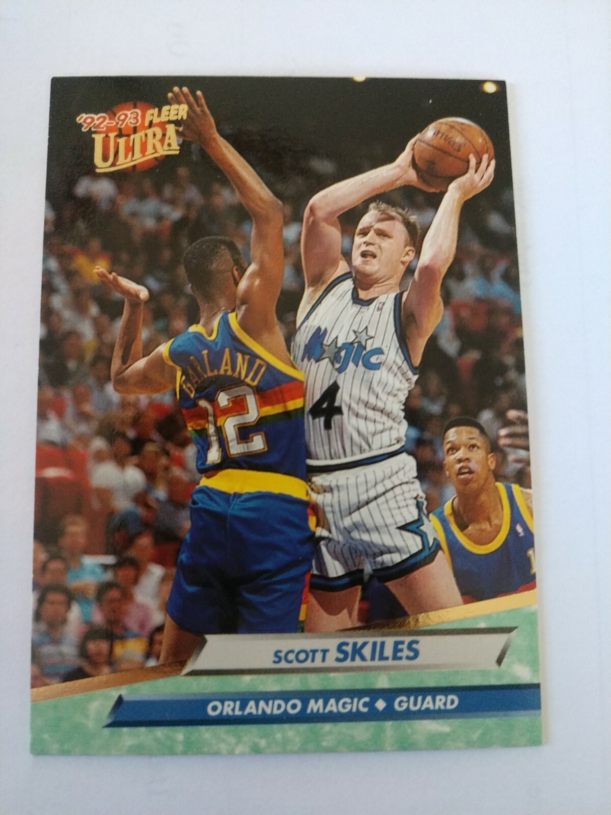 1992-93 Ultra Orlando Magic Basketball Card #133 Scott Skiles