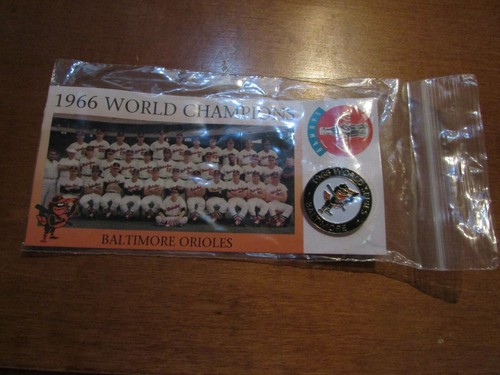 1966 MLB Baltimore Orioles World Championship Commemorative Pin by Coca-Cola - Picture 3 of 3