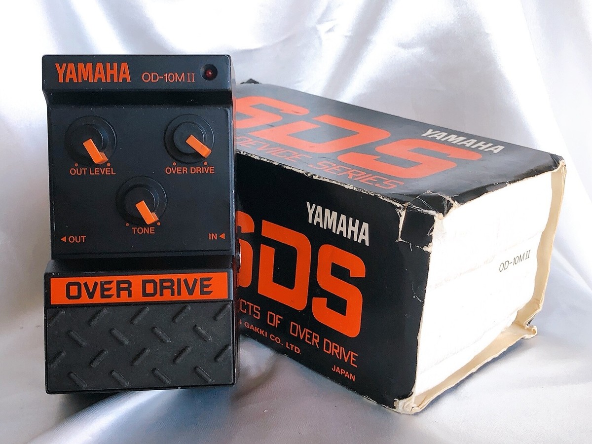 その他 OVERDRIVE 10th Anniversary Complete Box Yamaha OD-10MⅡ Overdrive W/Box 1980s Vintage Guitar Pedal Made in