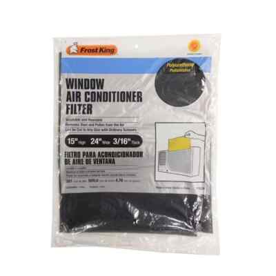 15 x 24 x 3/16 Air Conditioner Foam Filter - Efficient and Easy to Clean