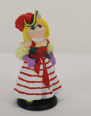 Vintage Miss Piggy Muppets Treasure Island PVC Benjamina Gunn 3 in