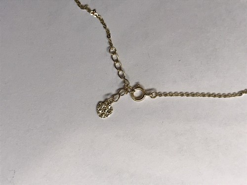 GOLd Good luck Horseshoe Necklace 14k Lucky solid cz fine gift her 18" +1 - Picture 11 of 12