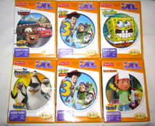 Fisher Price iXL Learning System - Lot of 6 Learning Games Complete 