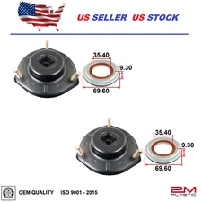 Strut Shock Mount Set RHLH Front For Toyota AVALON 06-12 CAMRY 07-17 VENZA 09-15