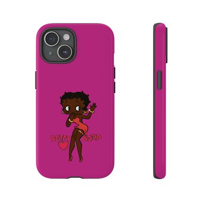 BETTY BOOP WOC Hot pink Smart Phone Cell Phone iPhone Tough Cases