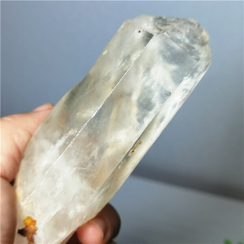 300g The lemurian crystal natural white quartz crystal points in Madagascar Z358 - Picture 3 of 12