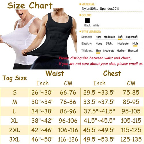 Camisa de compresión ginecomastia adelgazante para hombres moldeador de cuerpo para ocultar hombre boobs moobs - Imagen 18 de 24