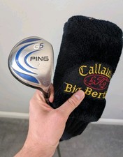 Ping G5 7 Wood / 21 Degree / Regular Flex NV Aldila 75 Shaft / New Grip / RH