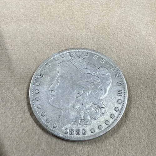 1883 Morgan Silver Dollar New Orleans Mint Circulated US Coin $1  Fine Silver