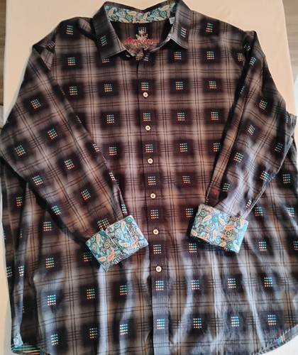Robert Graham Colorido Paisley Abatible 2XL - Imagen 1 de 9