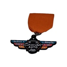 Cavender Auto Fiesta Colors Medal San Antonio Pinback 
