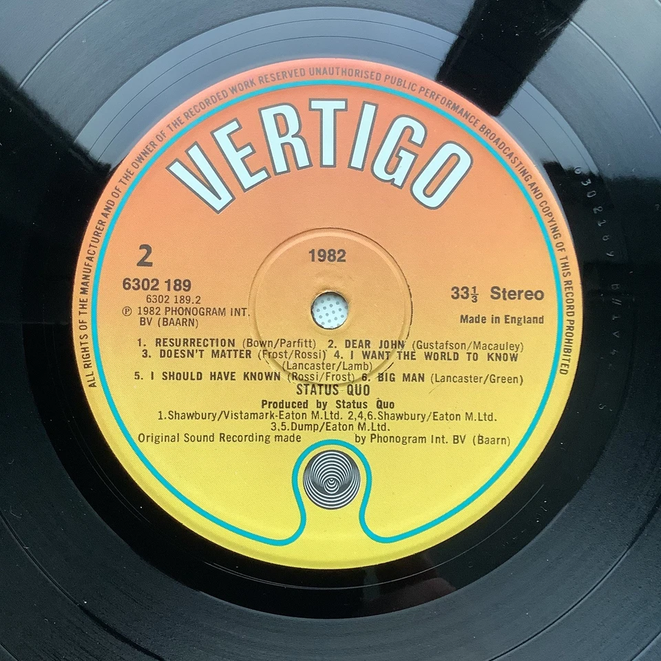 STAUS QUO -  1982 - Image 4 of 4