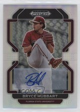 2022 Panini Prizm Draft Picks Silver Prizm Auto Bryce Hubbart #PDP94 Auto tj1