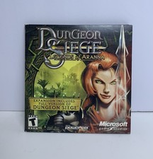 PC Game Dungeon Siege Legends Of Arianna 2003 3 Set Disc CD ROM