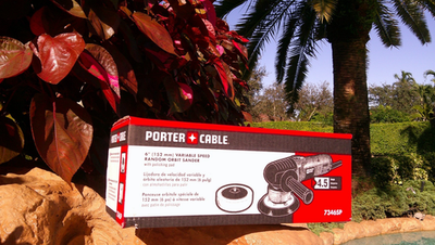#ad Porter Cable 6 in. Variable Speed Random Orbit Sander with Polishing Pad $178.95
