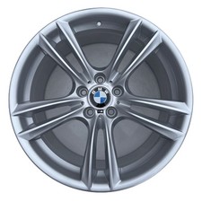GENUINE BMW 5 7 SERIES 303M 20" REAR ALLOY WHEEL SILVER 10J 7841824 NO CRACKS