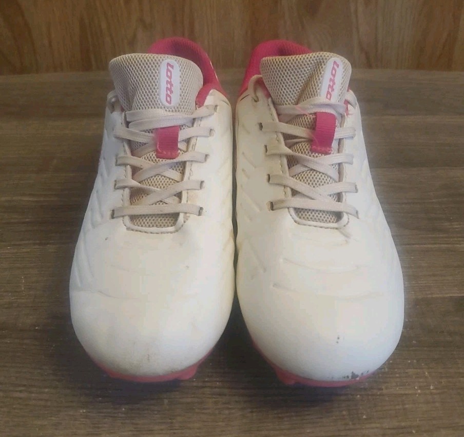 Lotto Roma 700 tacchetti calcio giovanile taglia 2 rosa