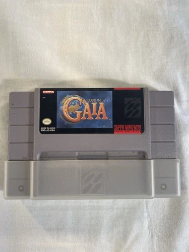 Illusion of Gaia (Super Nintendo SNES 1994) Authentic Cartridge Only *TESTED*