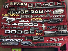 Emblem Parts Lot Wall Art 30 Plus Pieces
