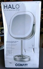 Conair LED Double-Sided 1x/10x Vanity Mirror NO/Charger Cord Included NEW 38C