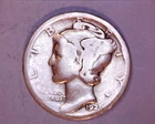 1929-D MERCURY DIME  *** 716-6