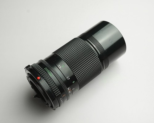 Obiettivo Canon FD 200mm f/4 - Lens - Teleobiettivo - Foto 8 di 8