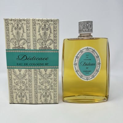 Dedicace Eau De Cologne Cheramy Paris 17 Oz 500cc w/ Box France