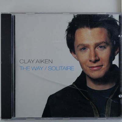 Clay Aiken   The Way / Solitaire CD 2004 Pop RCA BMG 19 Records Single